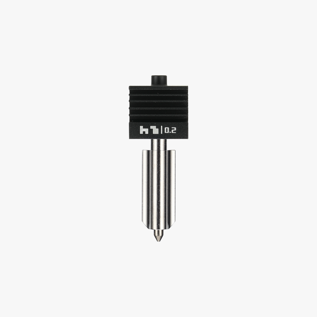 Boquilla-Hot End Acero Inoxidable 0.2mm - Bambu Lab H2S/H2D/P2S/X2D