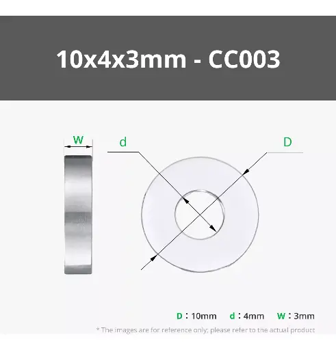 [B-CC003] Imán Anillo 4x2mm Bambu Lab - 5UND