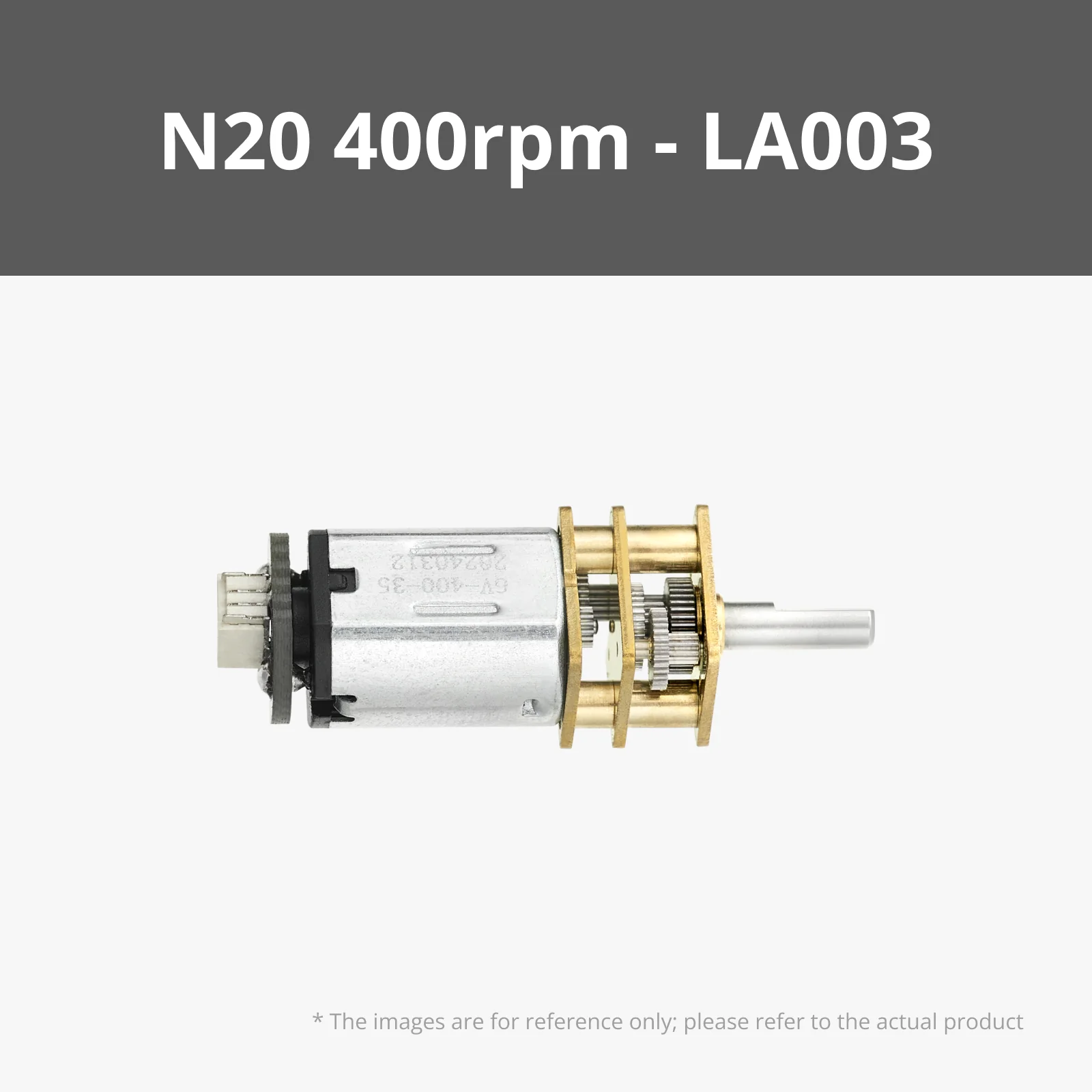 [B-LA003] N20 M3x45 Motor Reductor 400RPM Bambu Lab