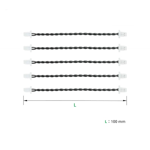 [B-IC004] Cable Par con SH1.0-100mm Bambu Lab (5UND)